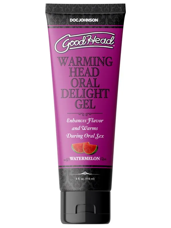 Doc Johnson Enhancers Goodhead Warming Head Oral Delight Gel Watermelon 4 Fl Oz Doc Johnson Enhancers Goodhead Warming Head Oral Delight Gel Watermelon 4 Fl Oz
