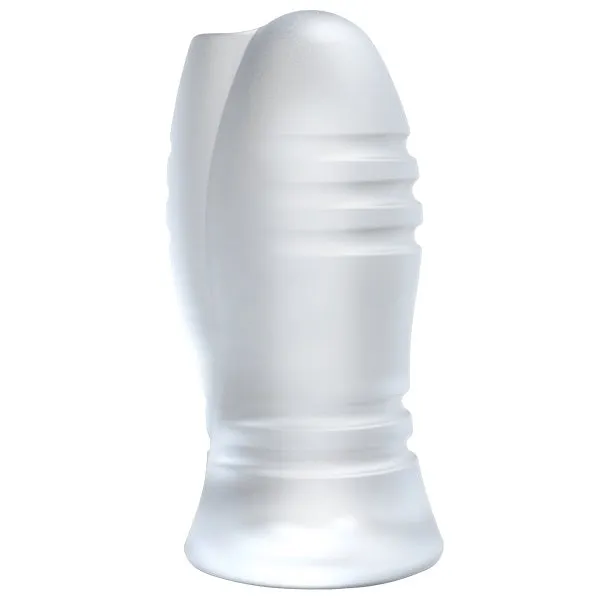 Doc Johnson Male Sex Toys Optimale Vibrating Stroker Massage Beads Frost