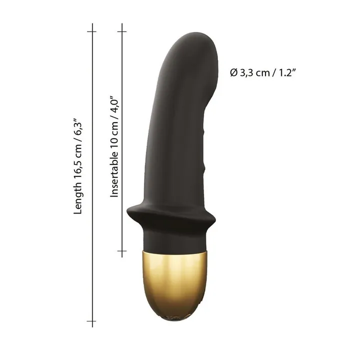 Dorcel Vibrators Dorcel Mini Lover 2 Rechargeable Vibrator Black Dorcel Vibrators Dorcel Mini Lover 2 Rechargeable Vibrator Black