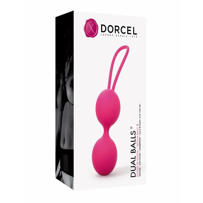 Dorcel Vibrators Dorcel Soft Touch Geisha Dual Balls Pink