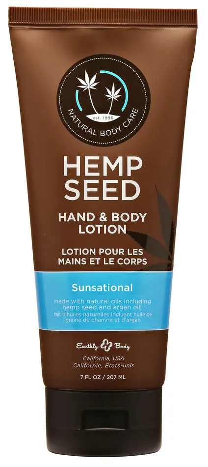 Earthly Body Female Sex Toys Hemp Seed Hand and Body Lotion 7 Fl Oz Sunsational Earthly Body Female Sex Toys Hemp Seed Hand and Body Lotion 7 Fl Oz Sunsational