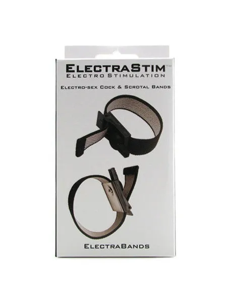 Electrastim Adjustable Fabric Cock And Scrotal Loops Electrastim Male Sex Toys