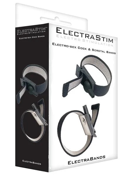 Electrastim Adjustable Fabric Cock And Scrotal Loops Electrastim Male Sex Toys