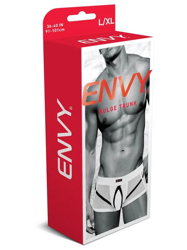 Envy Bulge Trunk White LXl BX Baci Male Sex Toys Envy Bulge Trunk White LXl BX Baci Male Sex Toys