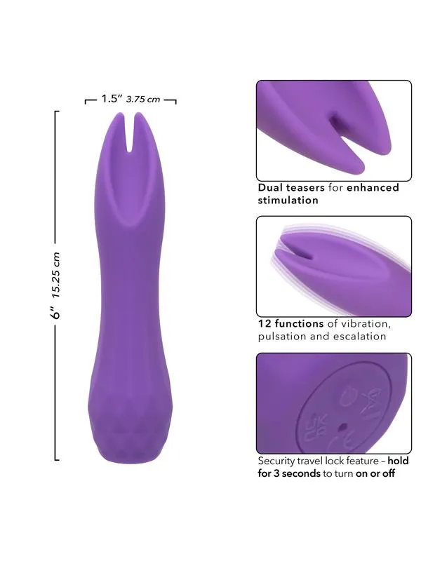 Female Sex Toys CalExotics Gia Dual Flicker Female Sex Toys CalExotics Gia Dual Flicker