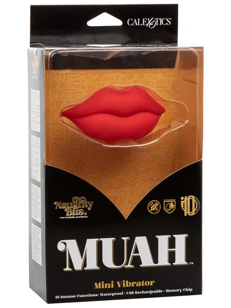 Female Sex Toys Naughty Bits MUAH Mini Vibrator CalExotics Female Sex Toys Naughty Bits MUAH Mini Vibrator CalExotics