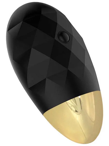 Female Sex Toys Playful Diamonds The Majesty Rechargeable Egg with Remote Blk