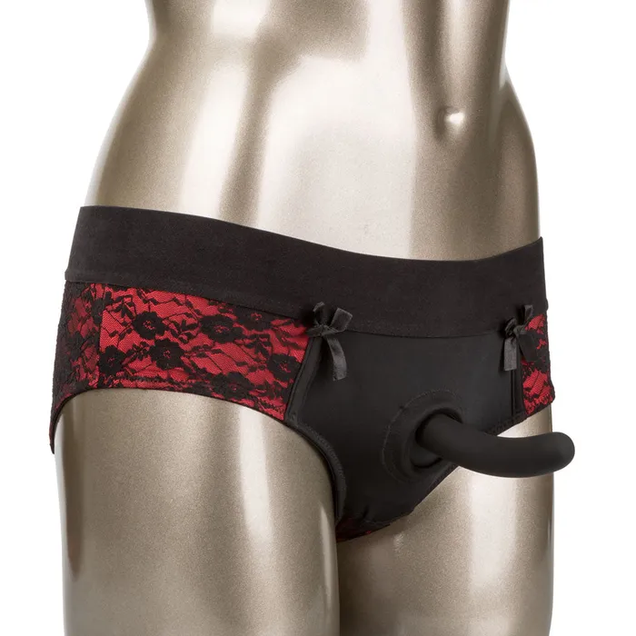 Female Sex Toys Sale Scandal Crotchless Pegging Panty Set Lxl