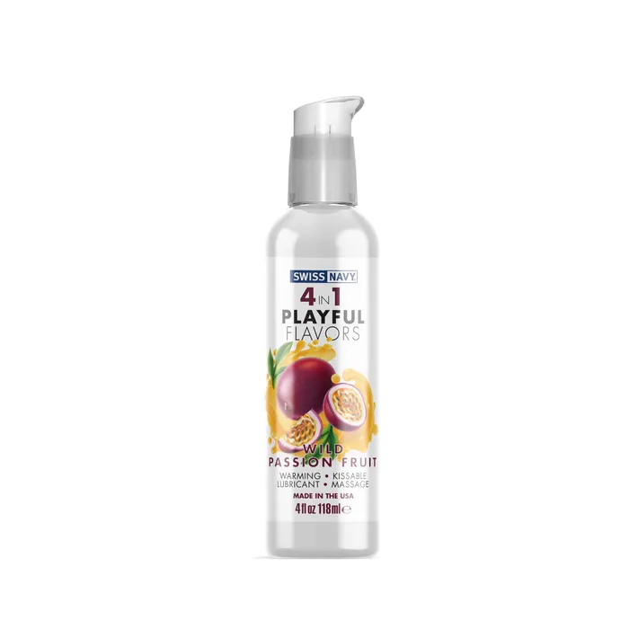 Female Sex Toys Swiss Navy 4in1 Playful Flavors Wild Passion Fruit 4 Fl Oz MD Science Lab Female Sex Toys Swiss Navy 4in1 Playful Flavors Wild Passion Fruit 4 Fl Oz MD Science Lab