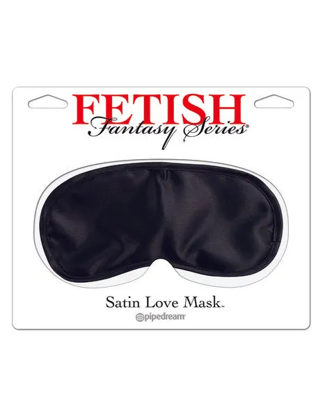 FF Satin Love Mask Black Pipedream Products Anal