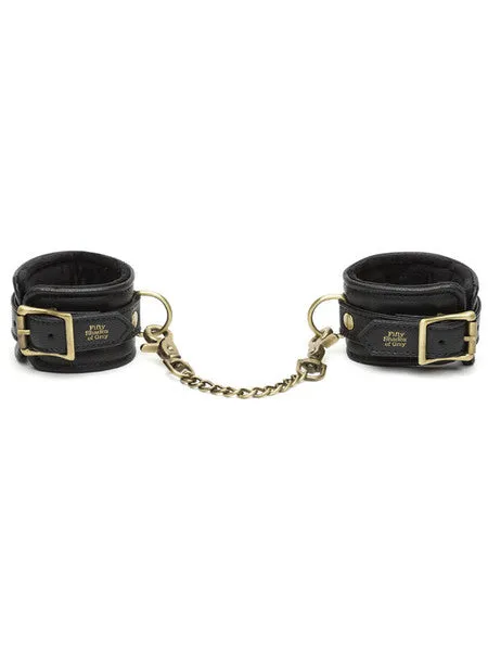 Fifty Shades of Grey Bound to You Wrist Cuffs Lovehoney Vibrators