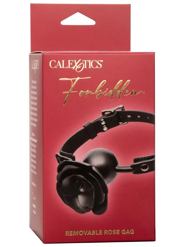 Forbidden Removable Rose Gag CalExotics Vibrators Forbidden Removable Rose Gag CalExotics Vibrators