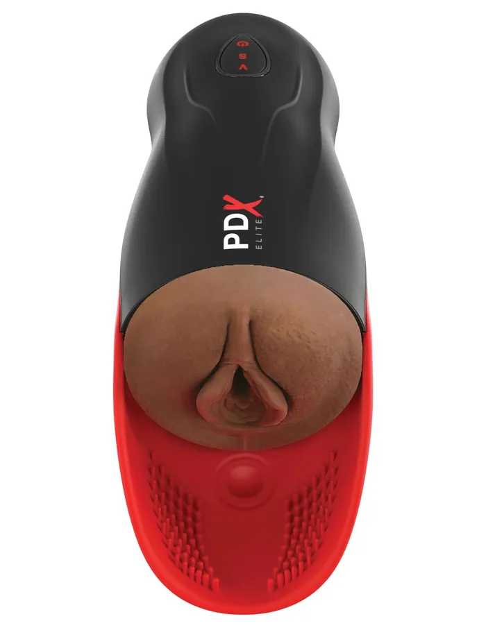 FuckOMatic 2 With Pulsation Brown PDX Brands Male Sex Toys