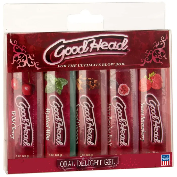 Good Head Oral Delight Gel 5 Pack LuvMyToyz Enhancers Good Head Oral Delight Gel 5 Pack LuvMyToyz Enhancers
