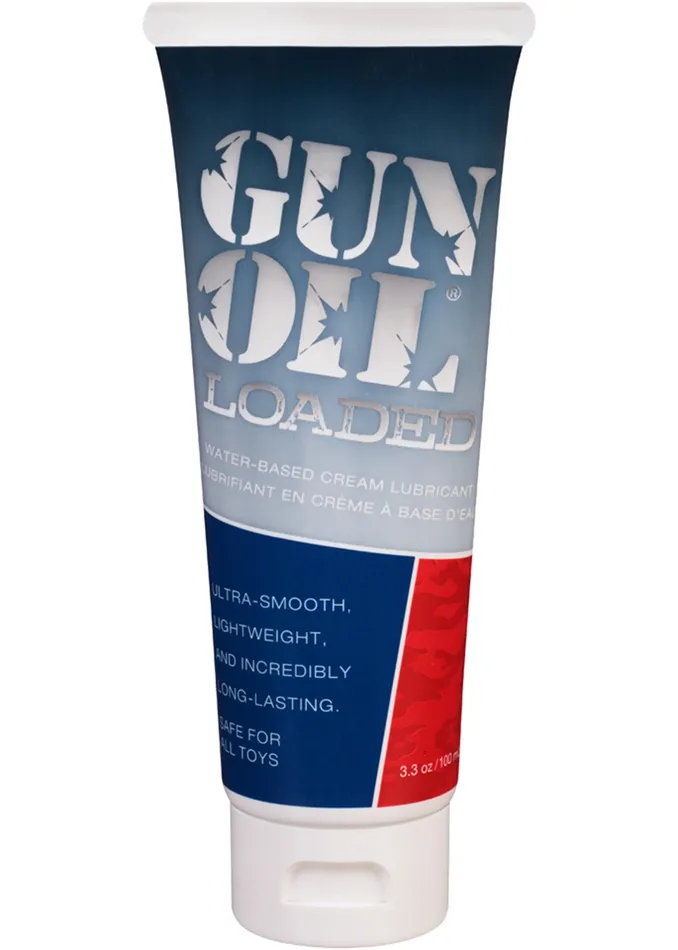 Gun Oil Pink Lubricant Couples Gun Oil Loaded 33 Oz Tube