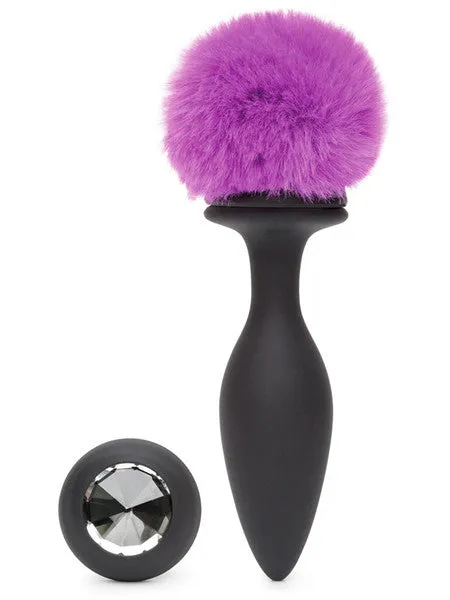 Happy Rabbit Rechargeable Vibrating Butt Plug Large BlackPurple Lovehoney Anal Happy Rabbit Rechargeable Vibrating Butt Plug Large BlackPurple Lovehoney Anal