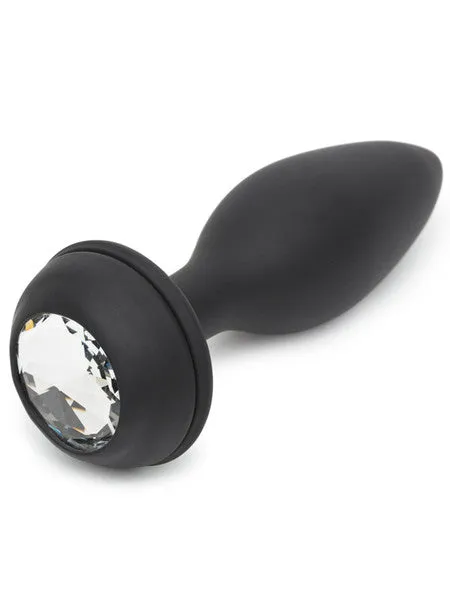 Happy Rabbit Rechargeable Vibrating Butt Plug Large BlackPurple Lovehoney Anal