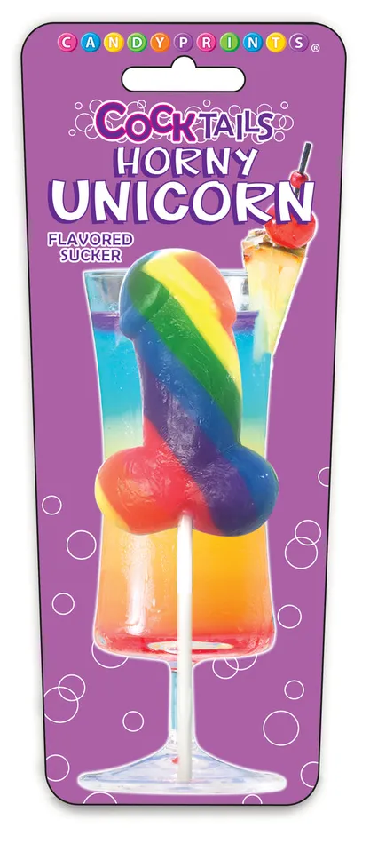 Horny Unicorn Cocktail Sucker Little Genie Vibrators