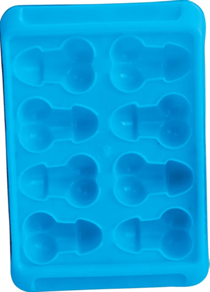 Hott Products Dildos Blue Balls Penis Ice Cube Tray