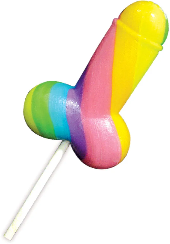 Hott Products Display Rainbow CockPop 12 Pieces Female Sex Toys