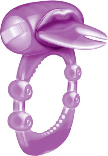 Hott Products Xtreme Vibes Forked Tongue Purple Vibrators