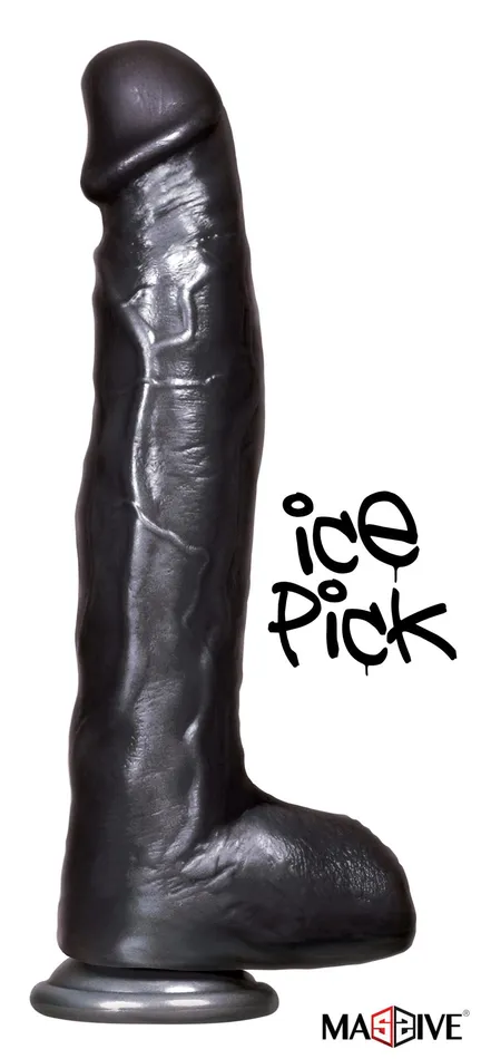 Icon Brands Bbc Big Black Cock Icepick 12 Inch Dildos