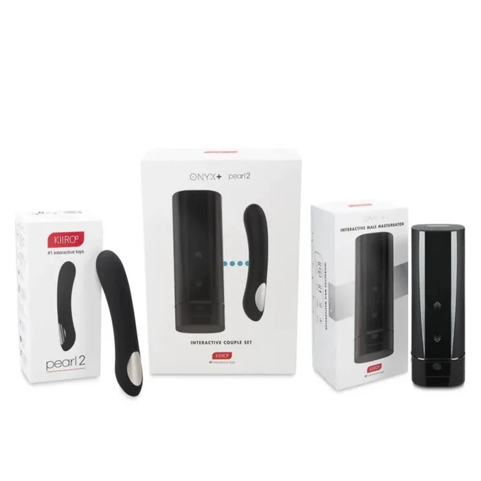 Kiiroo Anal ONYX PEARL2 COUPLE SET