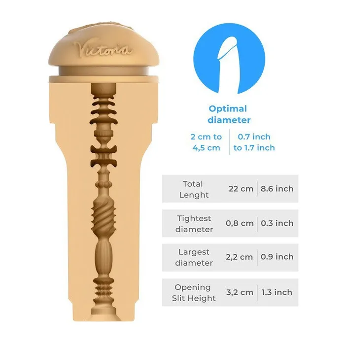 Kiiroo Victoria June Feelstar Stroker Masturbator Kiiroo Male Sex Toys