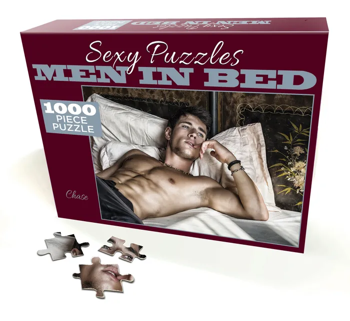 Little Genie Sexy Puzzles Men in Bed Chase Female Sex Toys