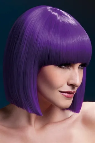 Lola Wig Purple Fever Lingerie Vibrators