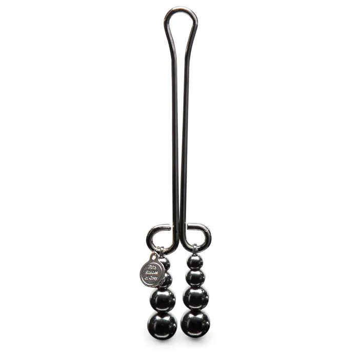 Lovehoney Fifty Shades Vibrators Fifty Shades Darker Just Sensation Beaded Clitoral Clamp Lovehoney Fifty Shades Vibrators Fifty Shades Darker Just Sensation Beaded Clitoral Clamp