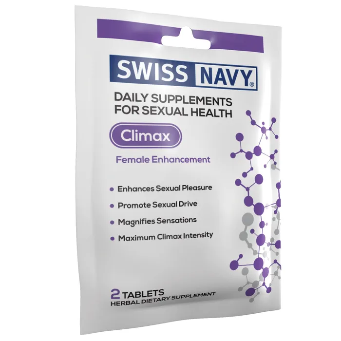 MD Science Lab Swiss Navy Climax Female Enhancement 2 Count Single Pack Enhancers MD Science Lab Swiss Navy Climax Female Enhancement 2 Count Single Pack Enhancers
