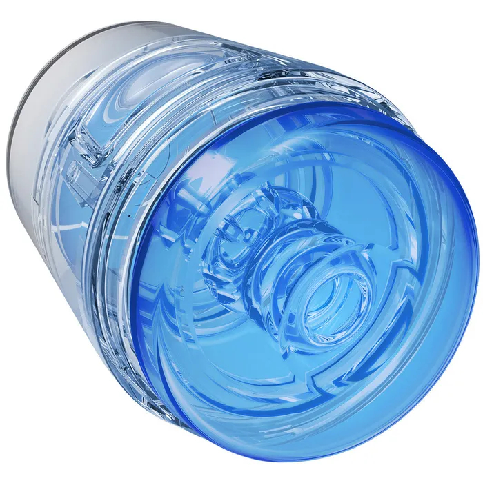 Main Squeeze PopOff Optix Crystal Blue Doc Johnson Vibrators