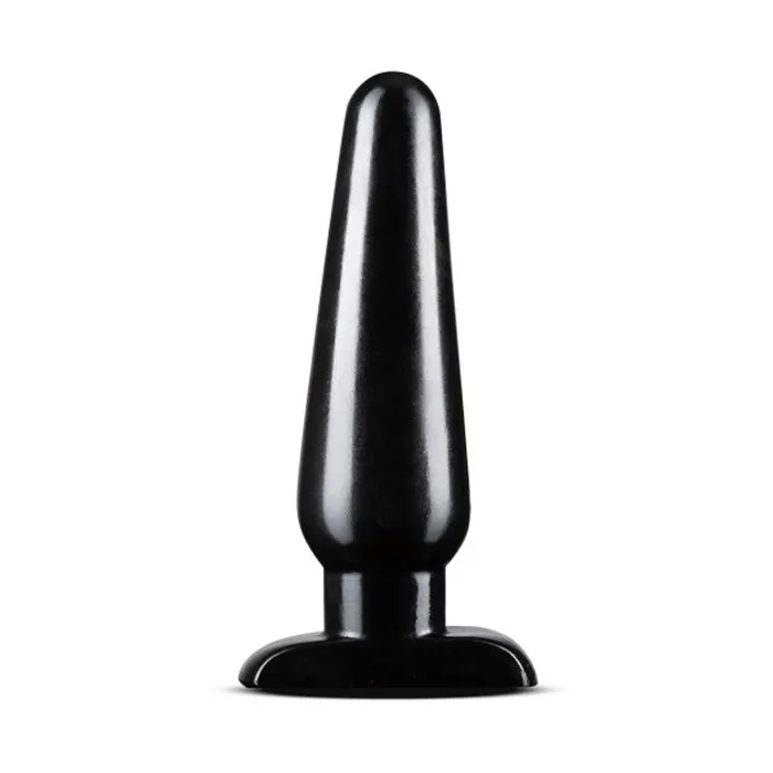 Male Sex Toys Blush Anal Adventures Basic Anal Plug Large Black