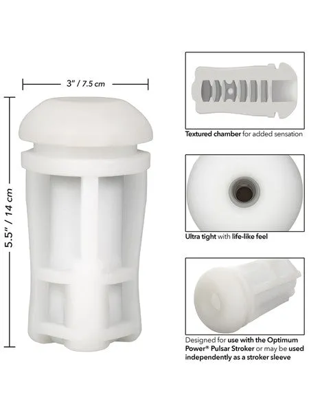 Male Sex Toys CalExotics Optimum Power Pulsar Stroker Replacement Sleeve