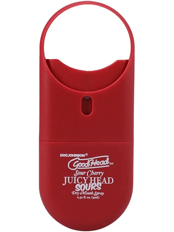 Male Sex Toys Doc Johnson GoodHead Juicy Head Spray ToGo Sour Cherry 30 fl oz