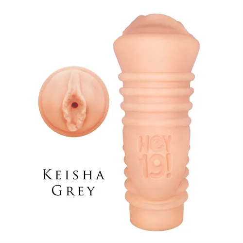 Male Sex Toys Icon Brands Hey 19 Stroker Keisha Grey
