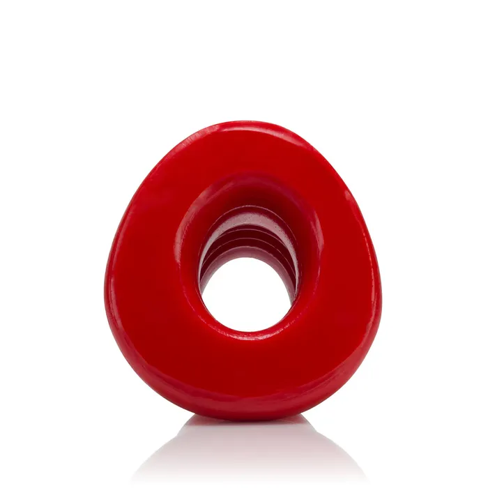Male Sex Toys OXBALLS Oxballs Hollow Butt Plug Medium Red