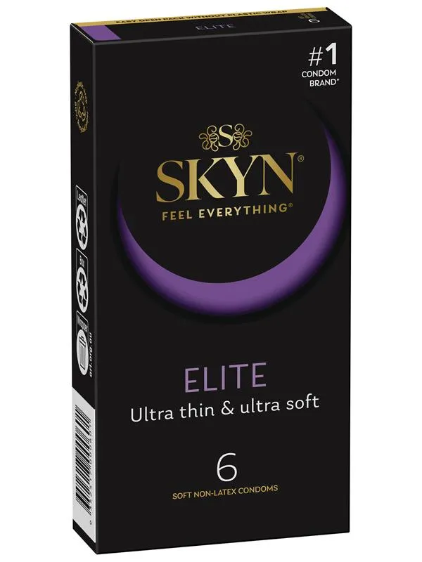 Male Sex Toys SKYN Elite Condoms 10 pk LifeStyles