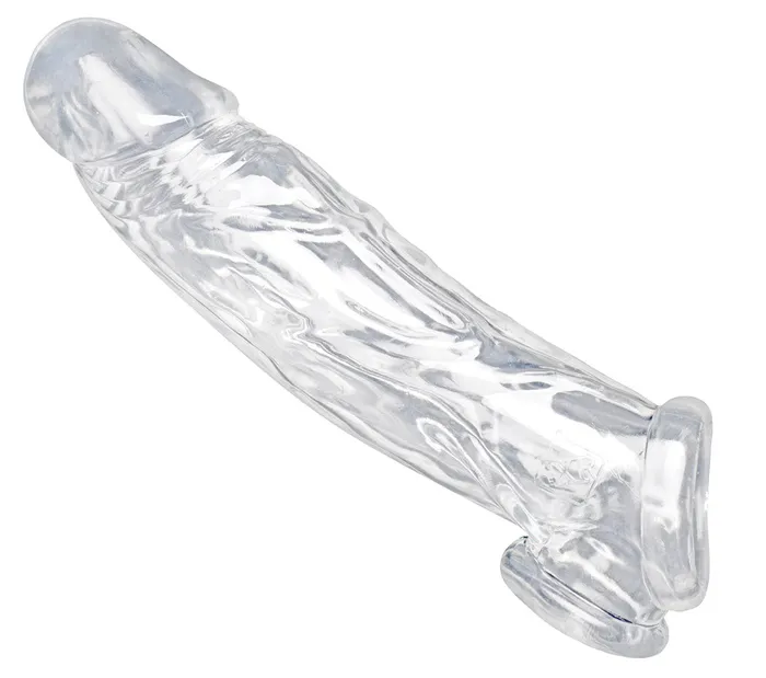 Male Sex Toys XR Brands Size Matters Realistic Clear Penis Enhancer and Ball Stretcher Male Sex Toys XR Brands Size Matters Realistic Clear Penis Enhancer and Ball Stretcher