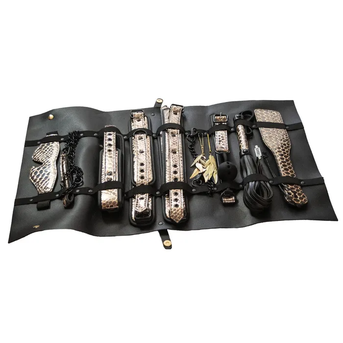 Nasstoys Couples The Traveler 10 Piece Restraint and Bondage Play Kit