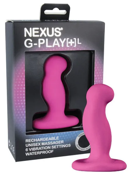 Nexus Vibrators GPlay Plus Large Unisex Vibrator Pink