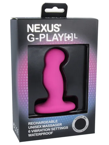Nexus Vibrators GPlay Plus Large Unisex Vibrator Pink