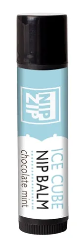 Nip Zip Ice Cube Nip Balm Chocolate Mint Tube Carded Sensuva Vibrators