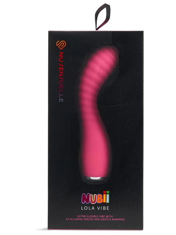 Novel Creations Vibrators NU Sensuelle Nubii Lola 10 Function Bullet Pink