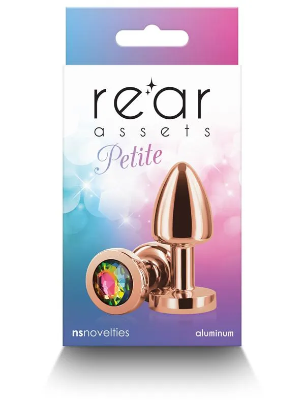 NS Novelties Anal Rear Assets Petite Rose Gold Rainbow NS Novelties Anal Rear Assets Petite Rose Gold Rainbow