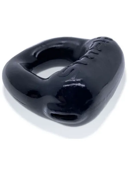 Oxballs Anal Stash Cockring with Capsul Insert Black