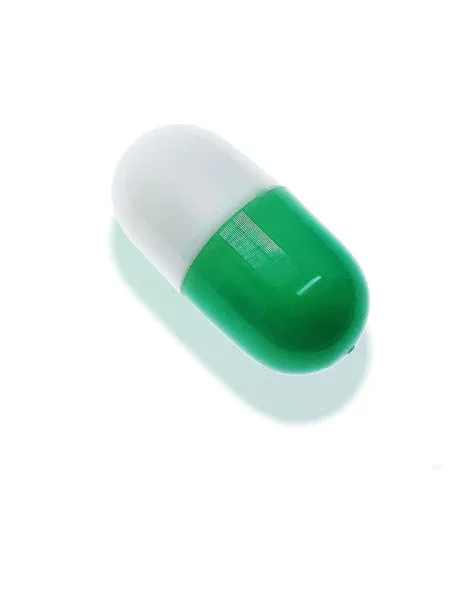 Oxballs Anal Stash Cockring with Capsul Insert Black