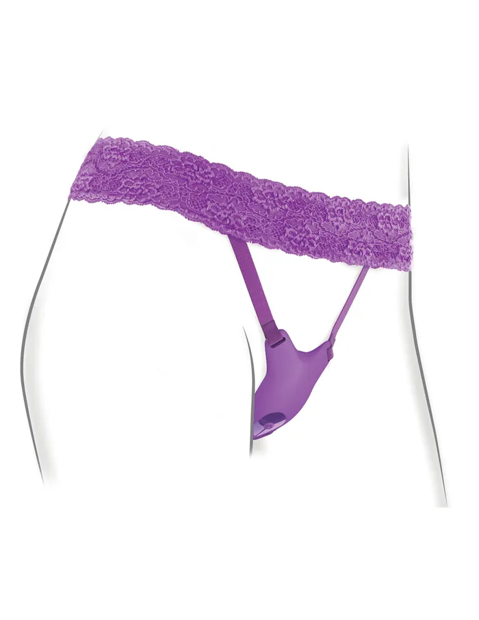 Pipedream Female Sex Toys Fantasy for Her Ultimate GSpot Butterfly Strapon Purple Pipedream Female Sex Toys Fantasy for Her Ultimate GSpot Butterfly Strapon Purple