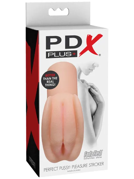 Pipedream Products Male Sex Toys Perfect Pussy Pleasure Stroker Light
